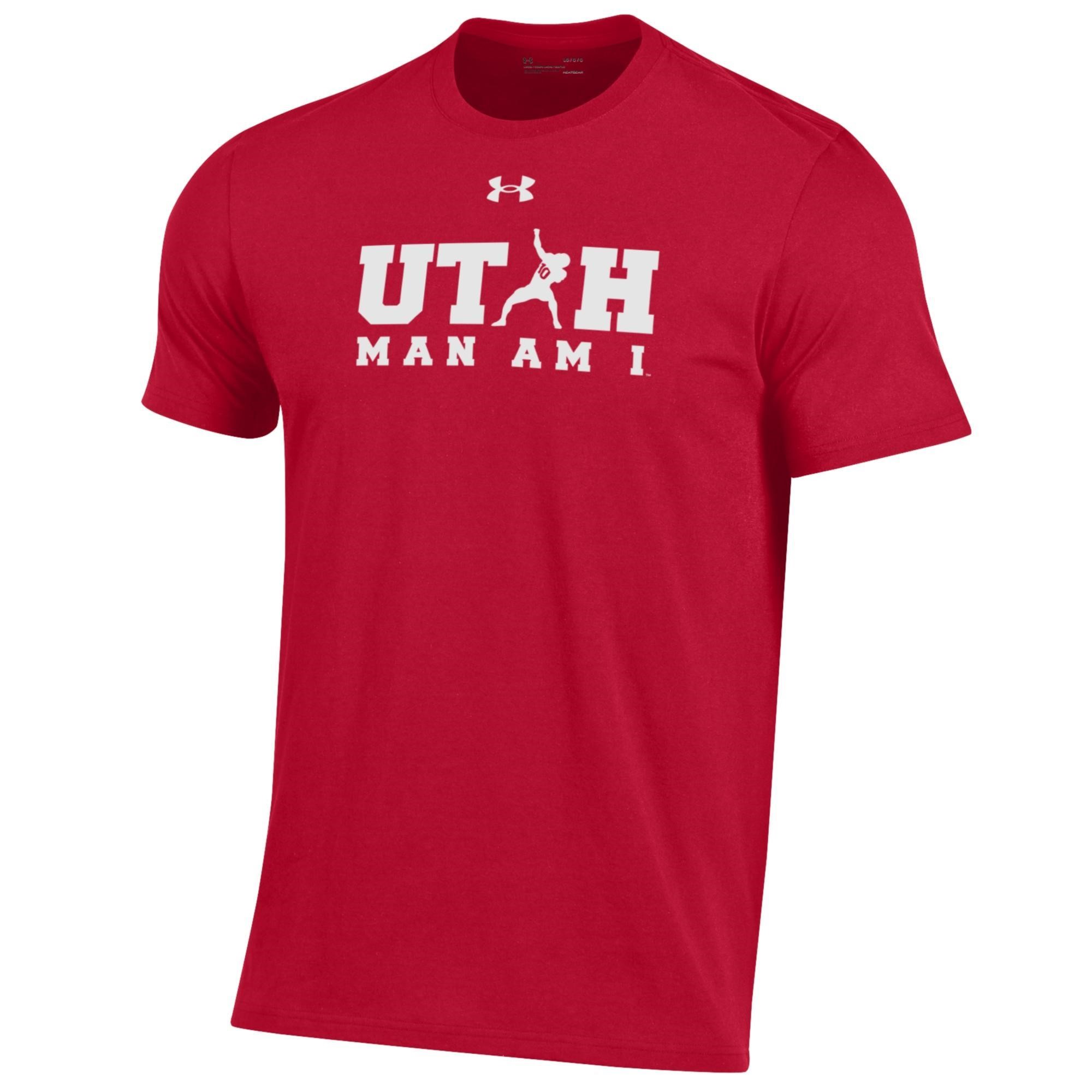 Red Utah Man Tee