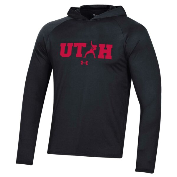 Black Utah Long Sleeve Hood