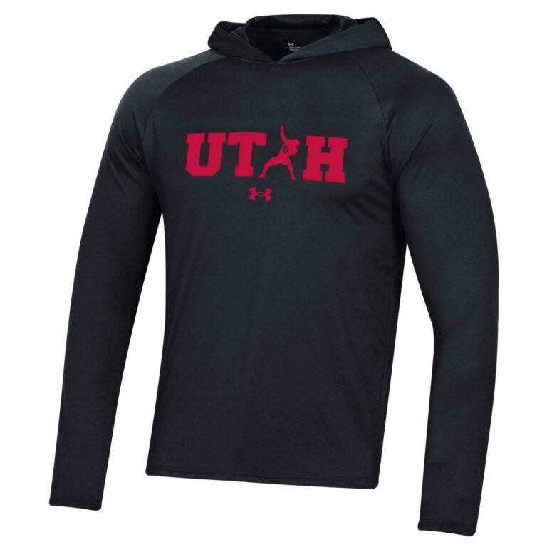 Black Utah Long Sleeve Hood