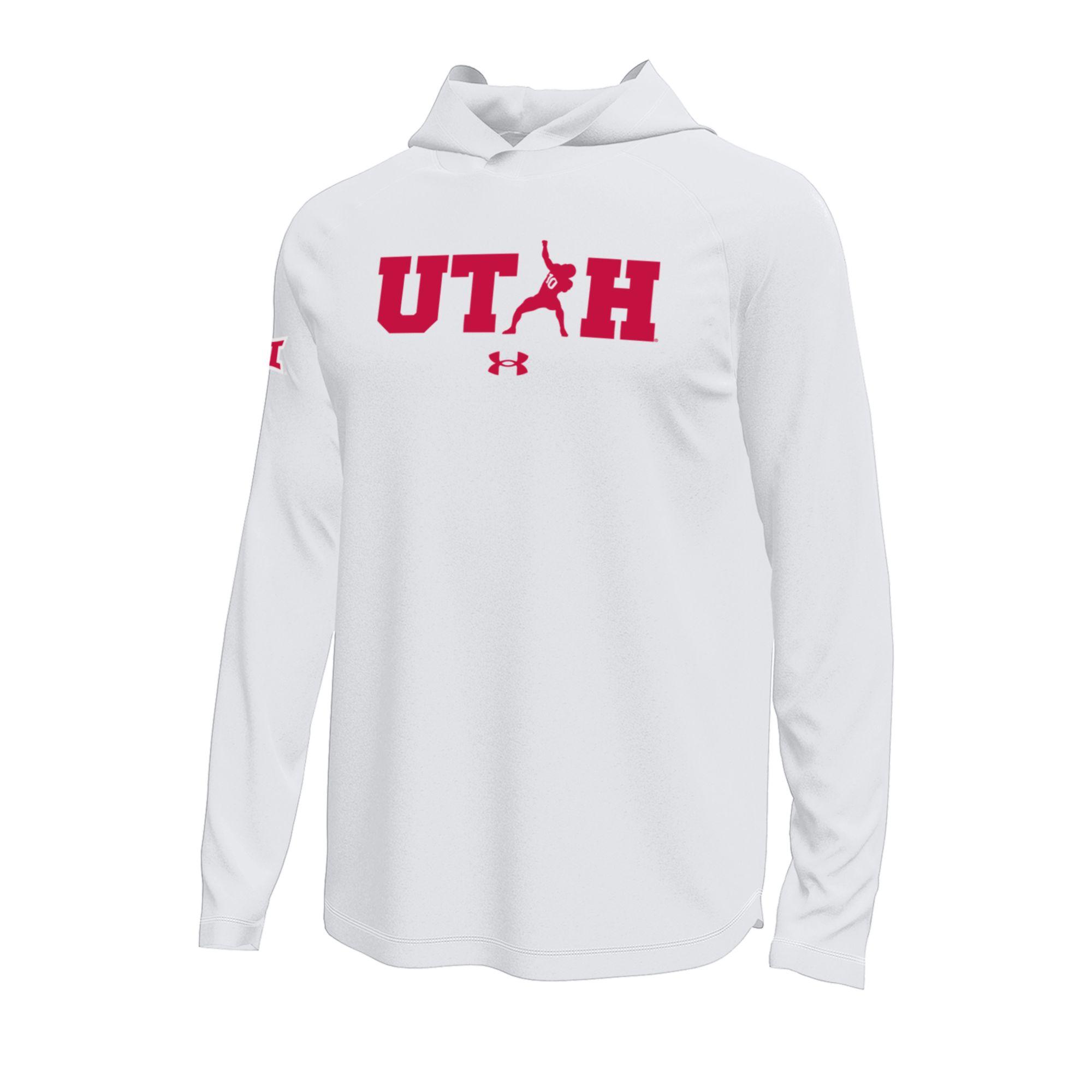 Black Utah Tech Stretch LS Hood