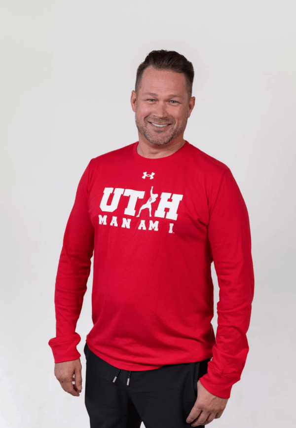 Red Utah Man Long Sleeve - Image 3