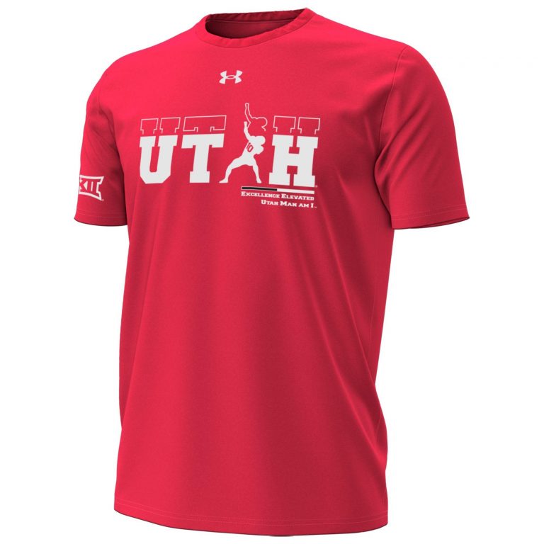 Red Double Utah EE Tee