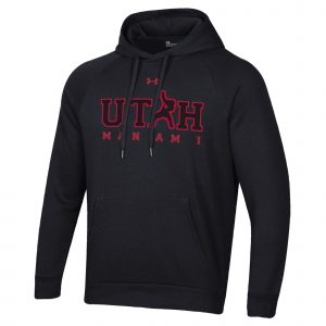 Black UTAH MAN Hoodie