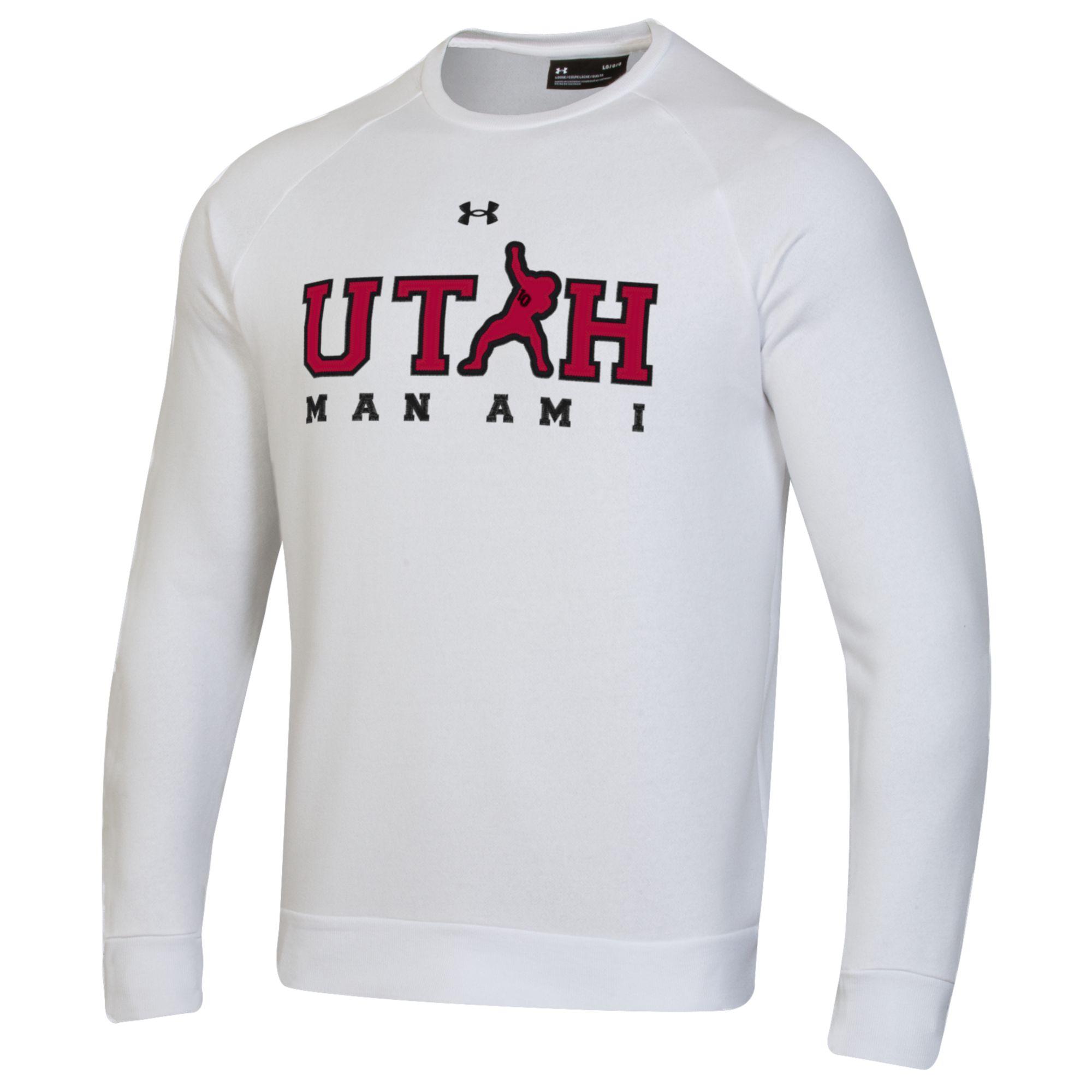 UM0710 - White UTAH MAN Tackle crew