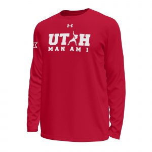 Red UTAH MAN Tech Stretch Long Sleeve **Pre-Order**
