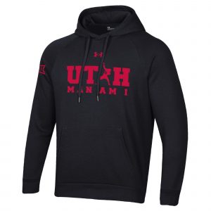 Black Utah Man Hoodie