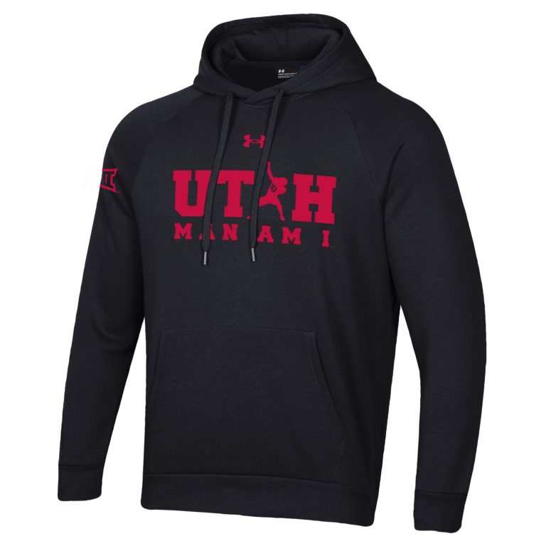 Utah Man.Red Hoodie