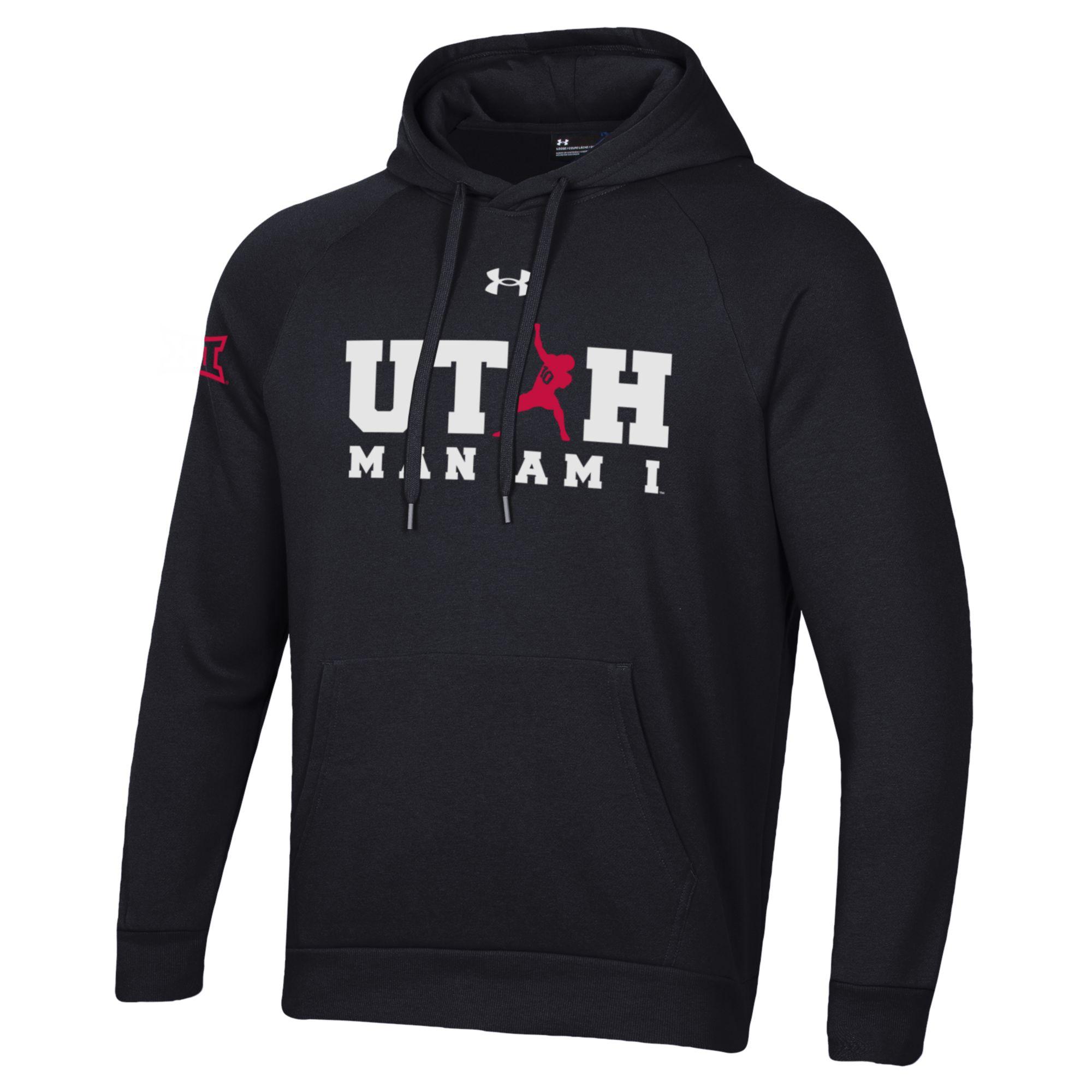 Utah Man.Red UMan hoodie